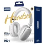 Casque audio sans fil bluetooth JELLICO HD1 argent 1